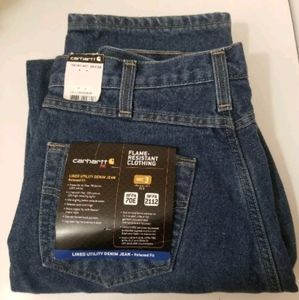 Carhartt Men's 34x36 Flame Resistant Denim Jeans